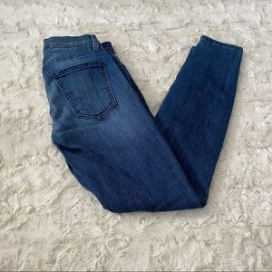 Current Elliott Women's Blue The Stiletto Skinny Jeans Size 24